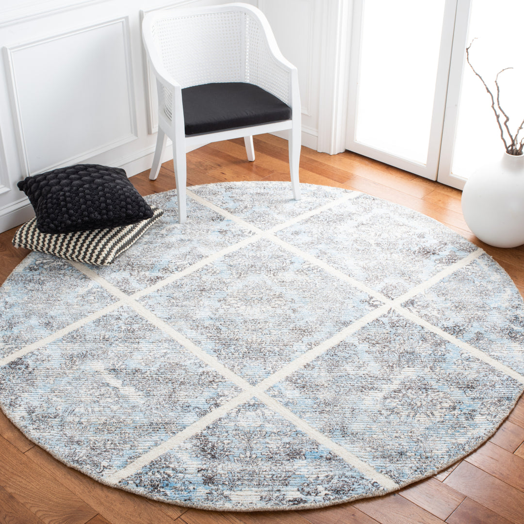 SAFAVIEH Artistry ARR667M Handmade Ivory / Blue Rug Image 2