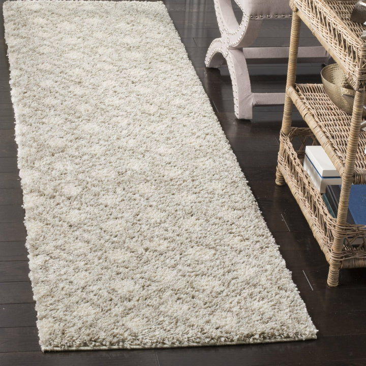 SAFAVIEH Arizona Shag Collection ASG740A Ivory/Beige Rug Image 3