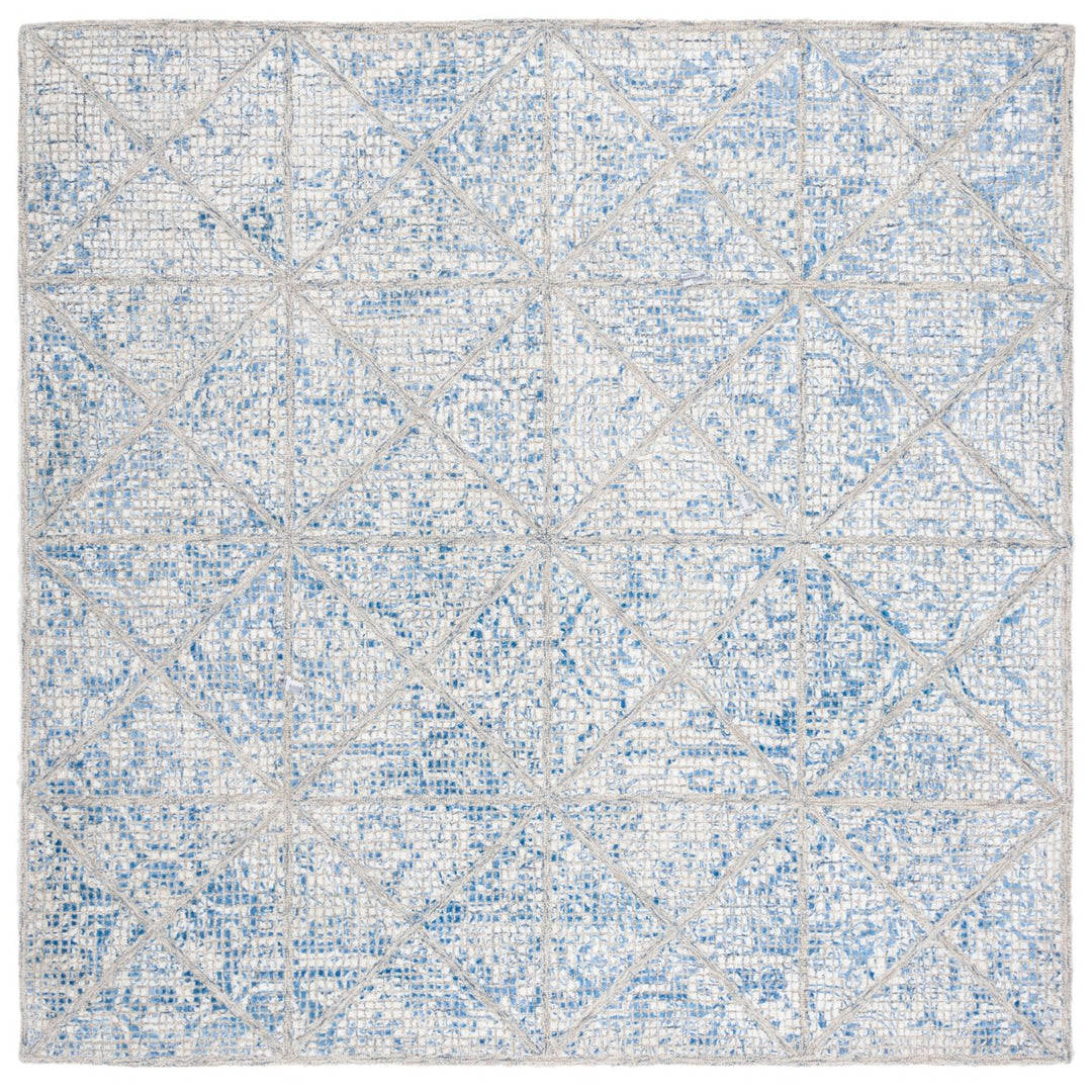 SAFAVIEH Artistry ARR669M Handmade Blue / Natural Rug Image 6