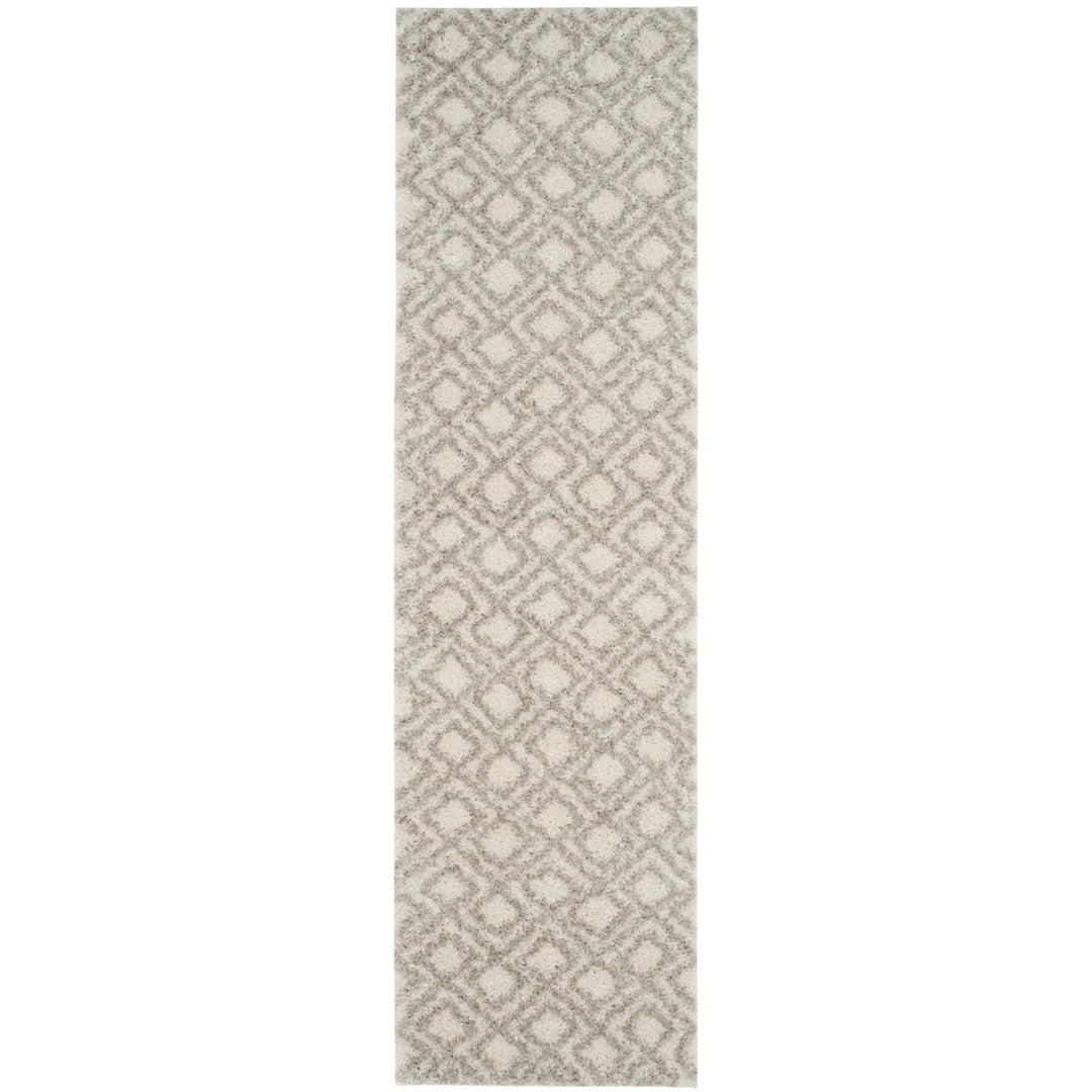 SAFAVIEH Arizona Shag Collection ASG740A Ivory/Beige Rug Image 1