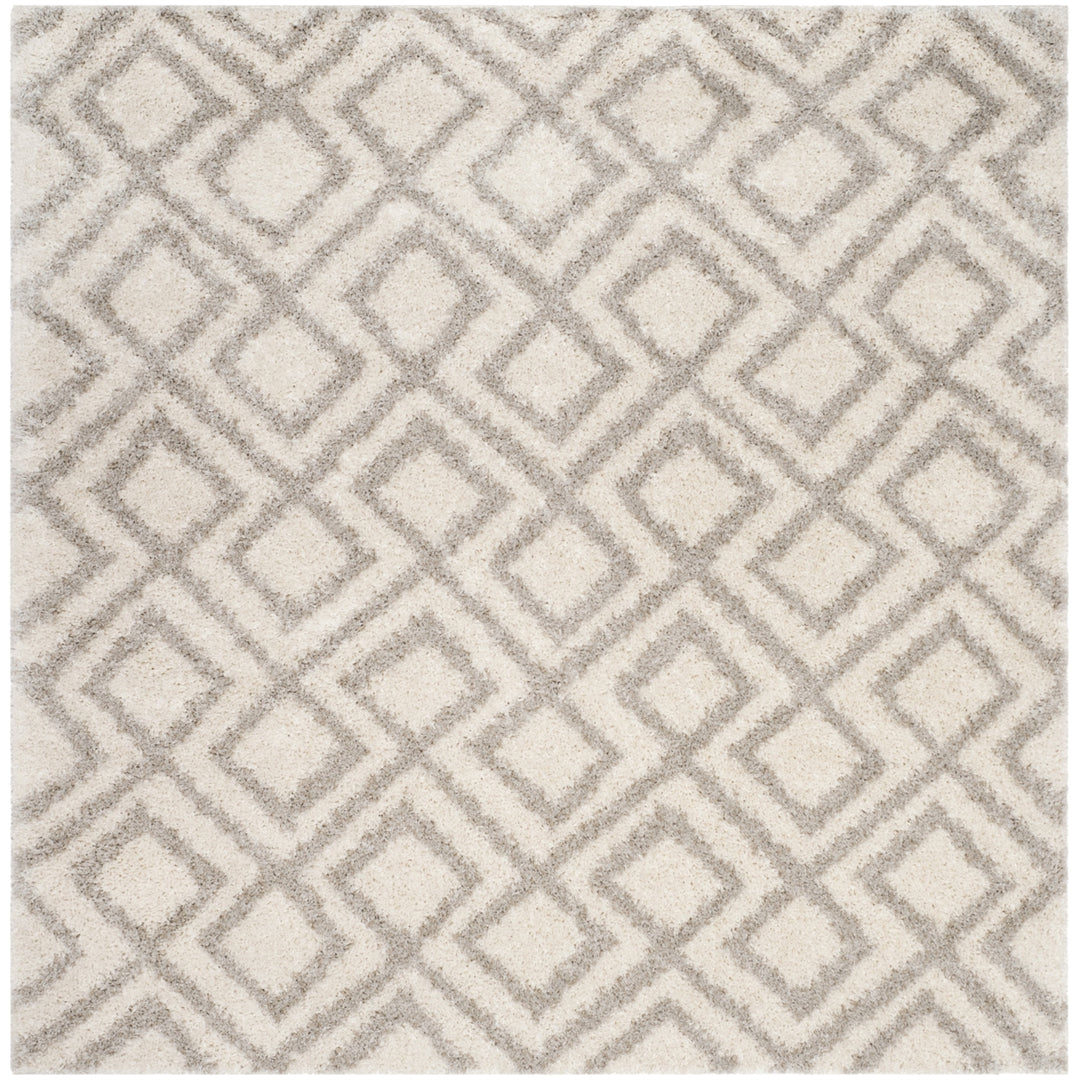 SAFAVIEH Arizona Shag Collection ASG740A Ivory/Beige Rug Image 6