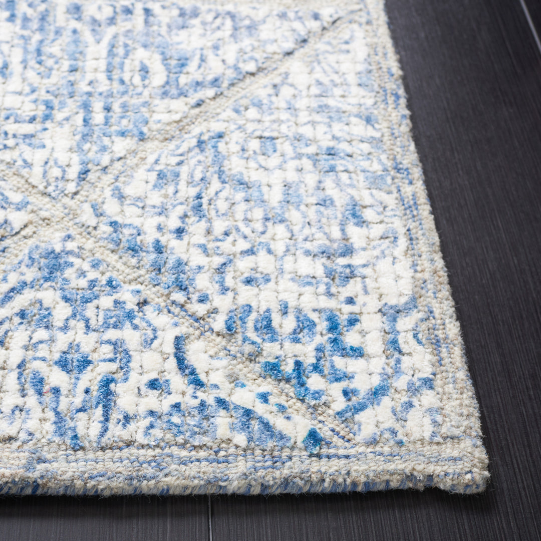 SAFAVIEH Artistry ARR669M Handmade Blue / Natural Rug Image 7