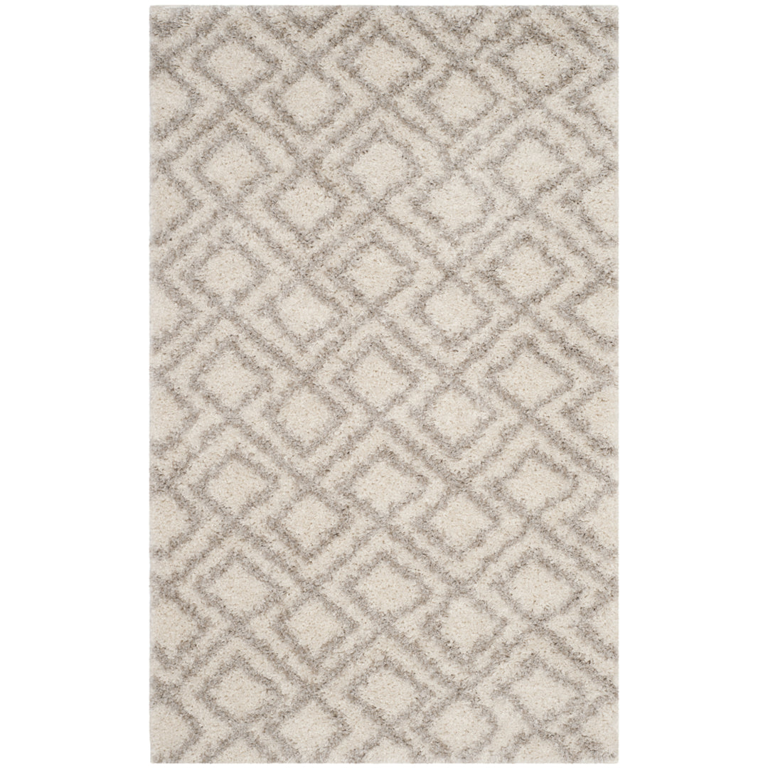 SAFAVIEH Arizona Shag Collection ASG740A Ivory/Beige Rug Image 8