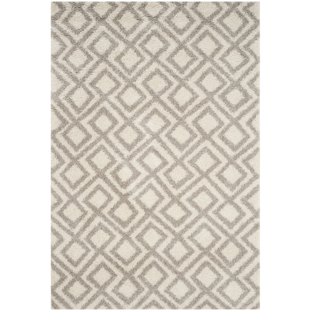 SAFAVIEH Arizona Shag Collection ASG740A Ivory/Beige Rug Image 9