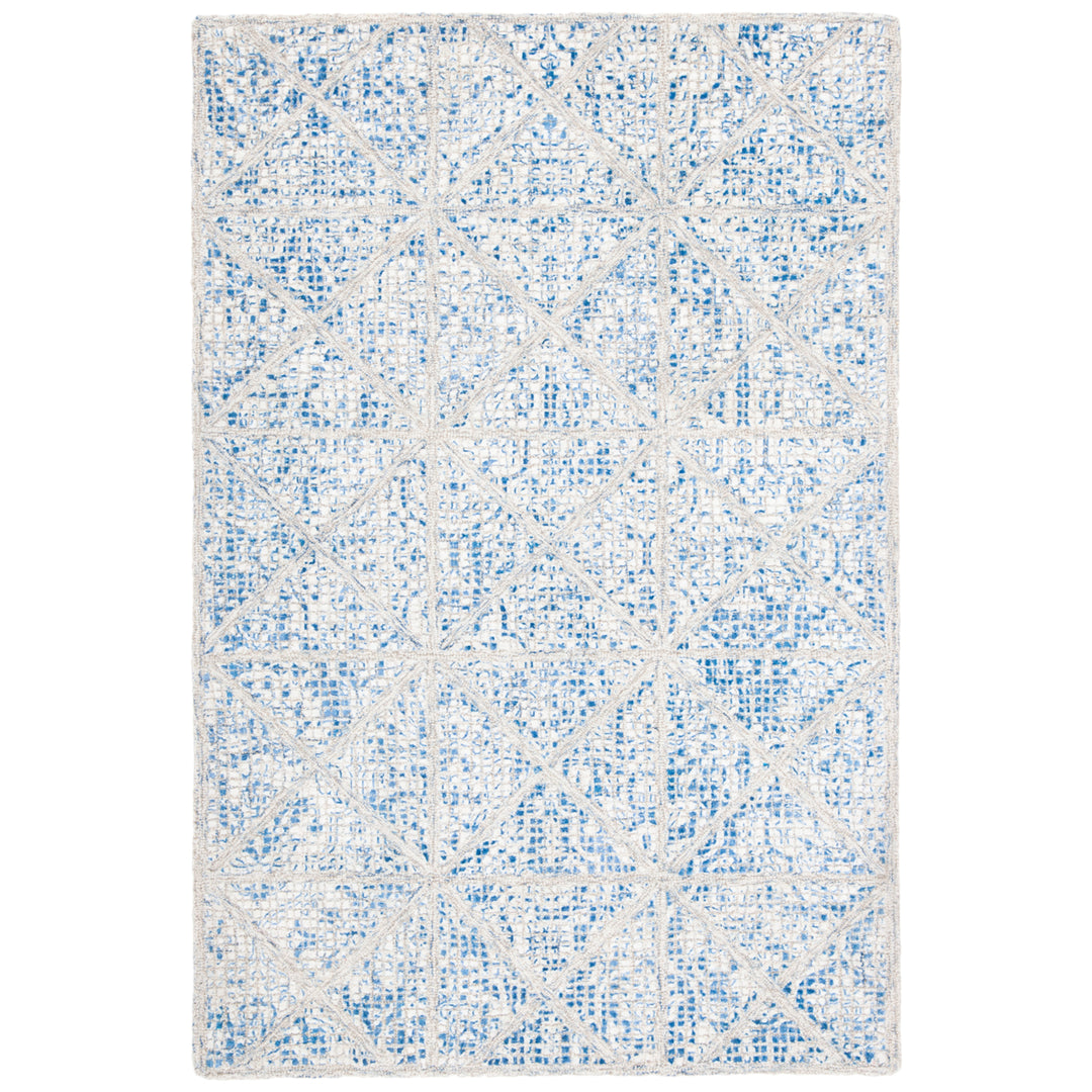 SAFAVIEH Artistry ARR669M Handmade Blue / Natural Rug Image 10