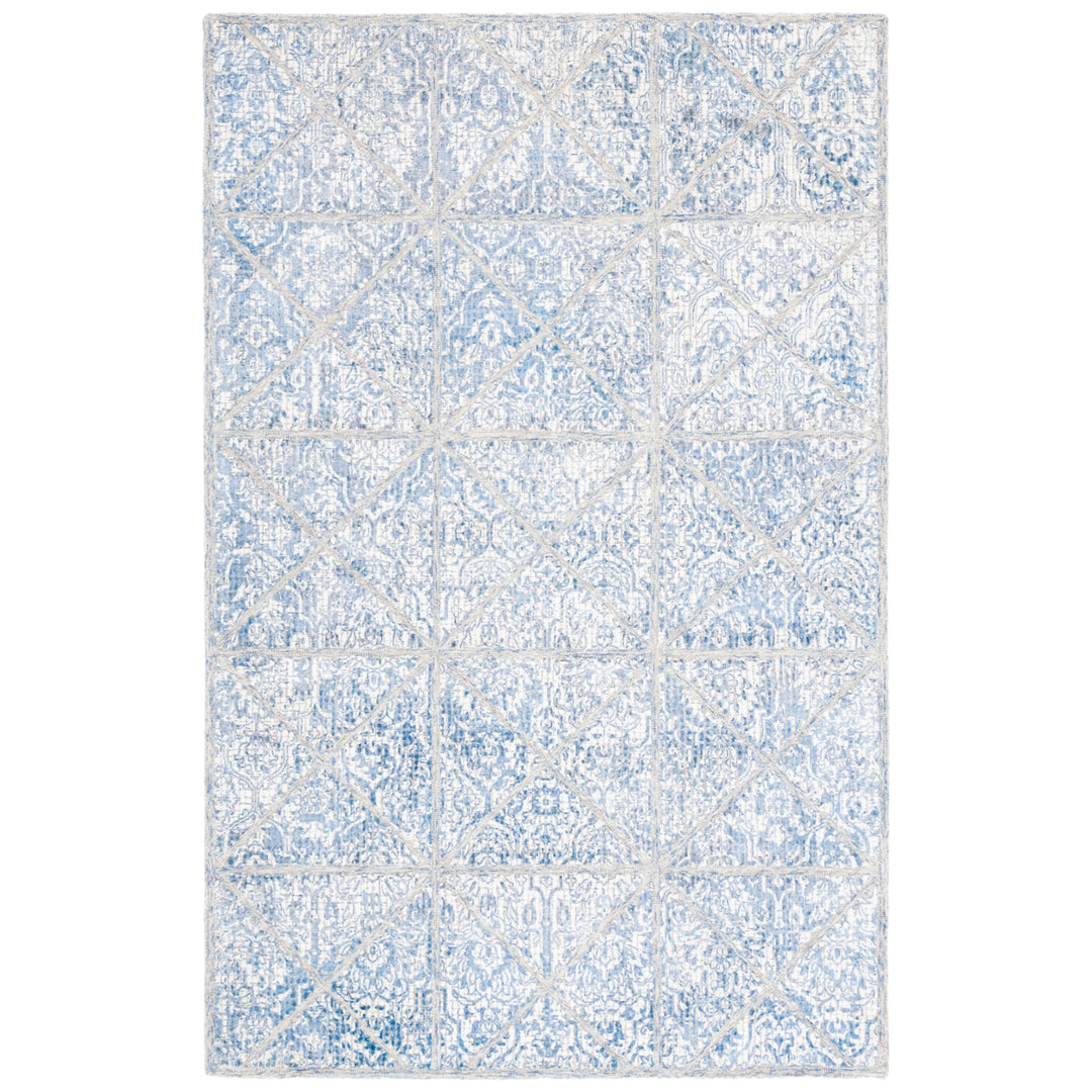 SAFAVIEH Artistry ARR669M Handmade Blue / Natural Rug Image 11