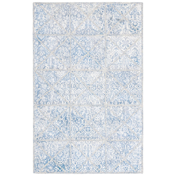 SAFAVIEH Artistry ARR669M Handmade Blue / Natural Rug Image 1