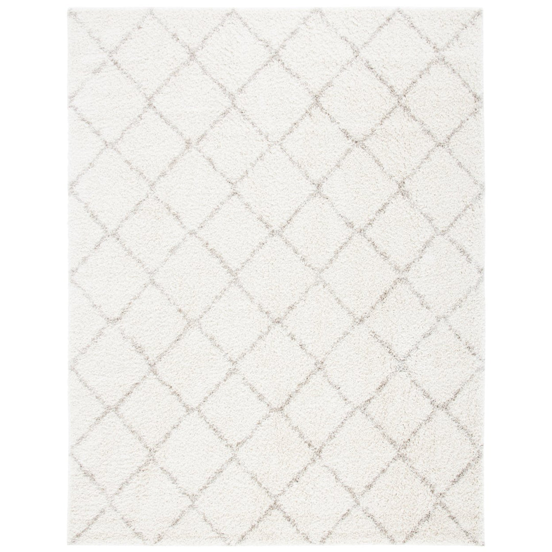 SAFAVIEH Arizona Shag Collection ASG742A Ivory/Beige Rug Image 1