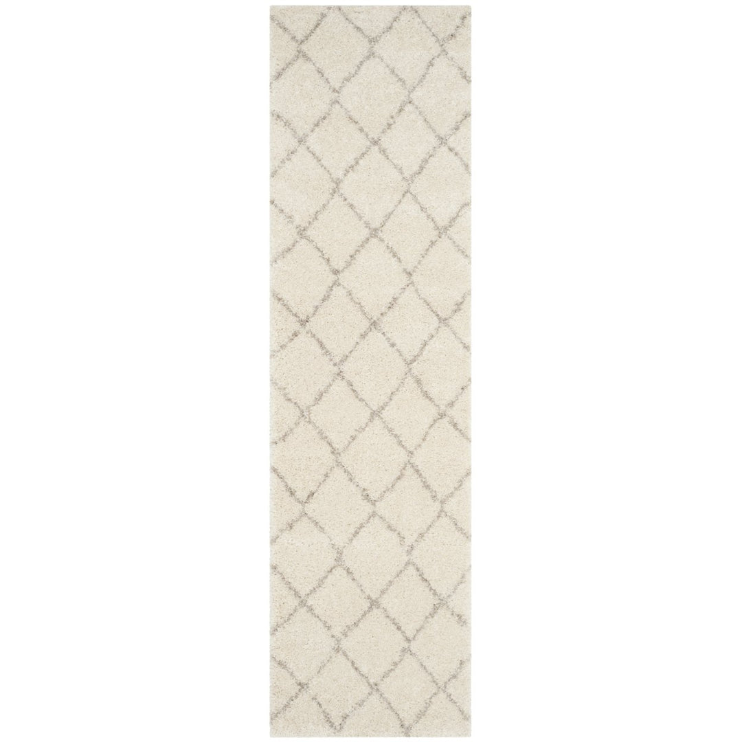 SAFAVIEH Arizona Shag Collection ASG742A Ivory/Beige Rug Image 1