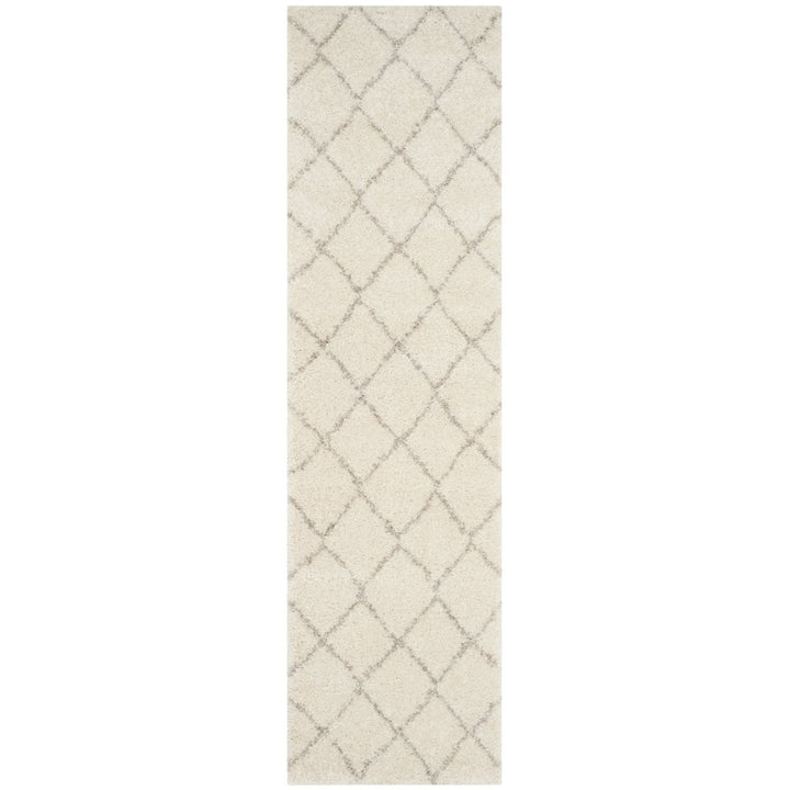 SAFAVIEH Arizona Shag Collection ASG742A Ivory/Beige Rug Image 1