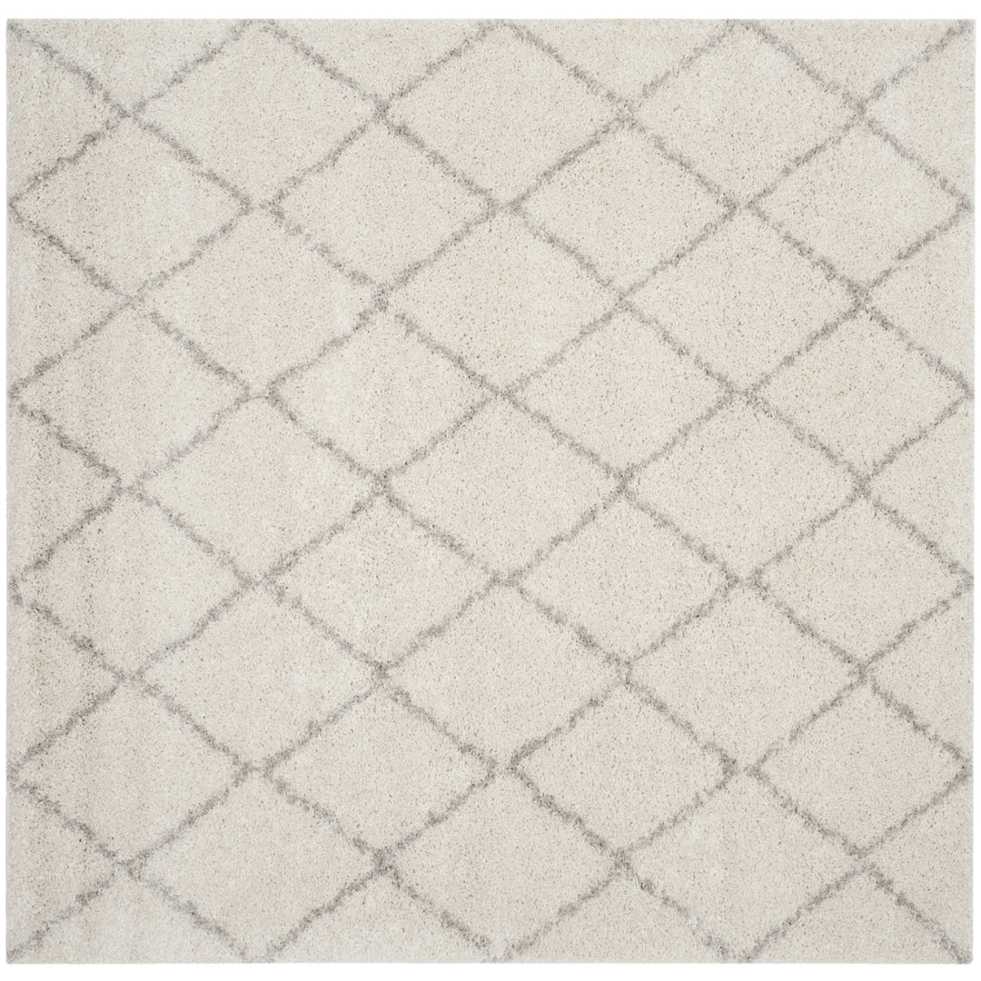 SAFAVIEH Arizona Shag Collection ASG742A Ivory/Beige Rug Image 8