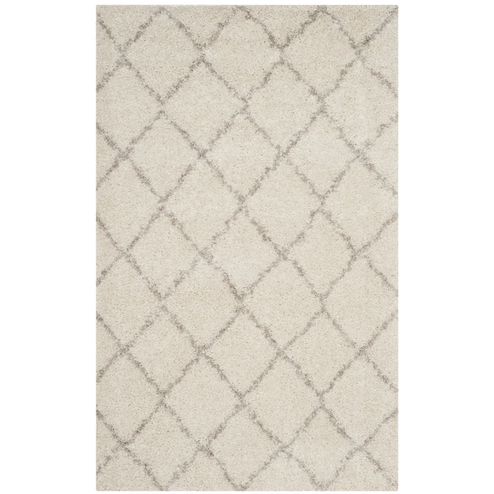 SAFAVIEH Arizona Shag Collection ASG742A Ivory/Beige Rug Image 4