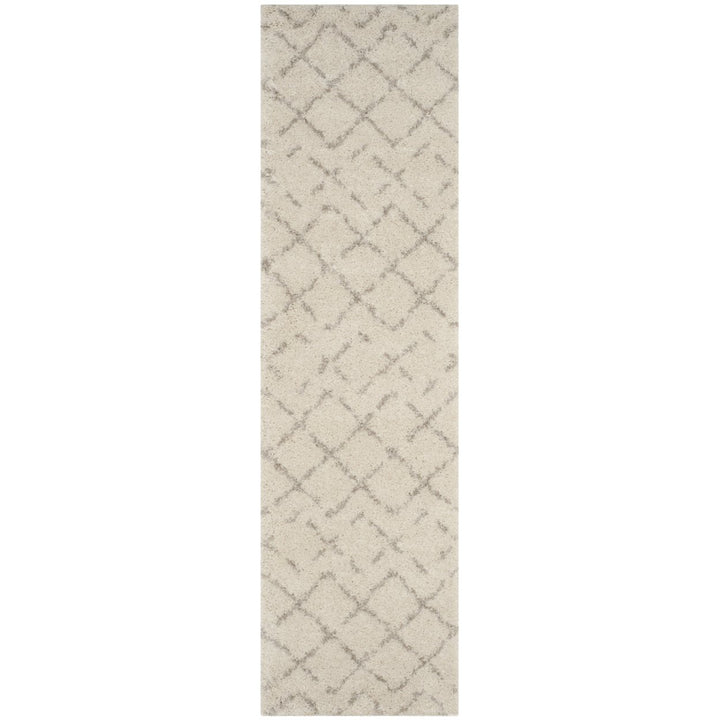 SAFAVIEH Arizona Shag Collection ASG743A Ivory/Beige Rug Image 3