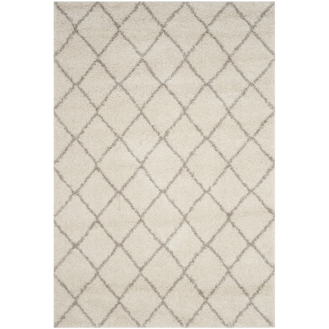 SAFAVIEH Arizona Shag Collection ASG742A Ivory/Beige Rug Image 5