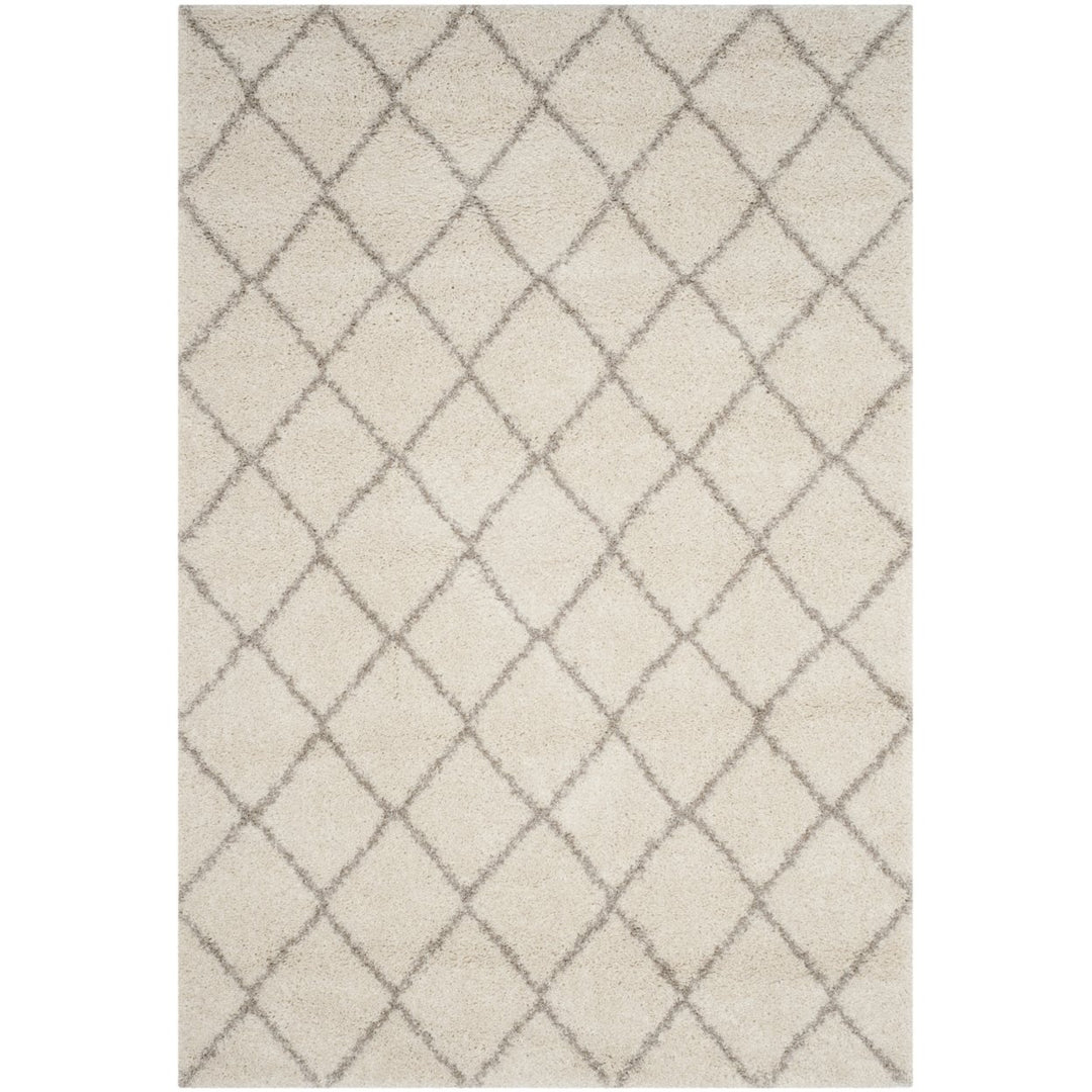 SAFAVIEH Arizona Shag Collection ASG742A Ivory/Beige Rug Image 1