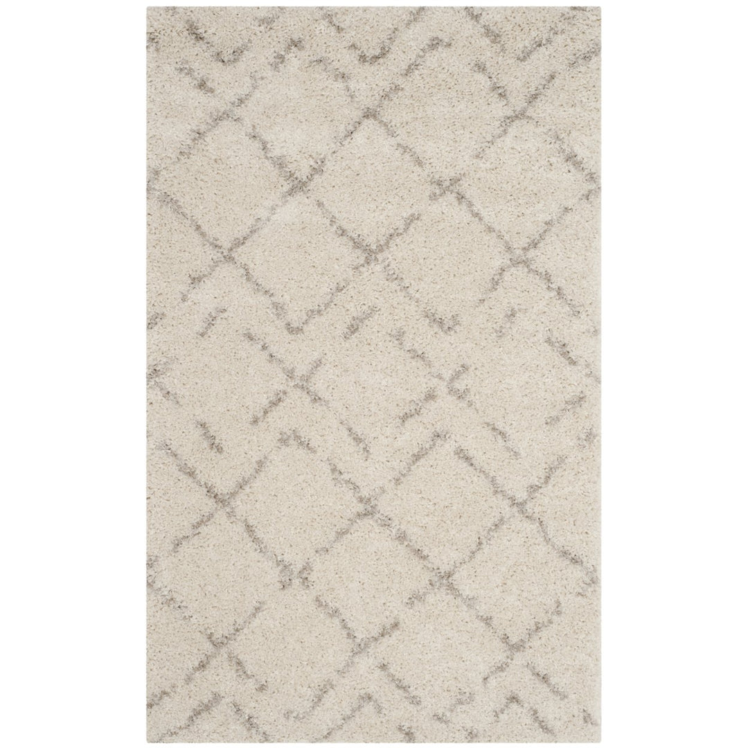 SAFAVIEH Arizona Shag Collection ASG743A Ivory/Beige Rug Image 4