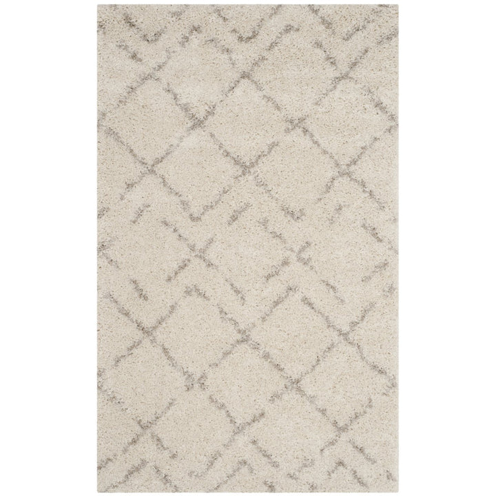 SAFAVIEH Arizona Shag Collection ASG743A Ivory/Beige Rug Image 4