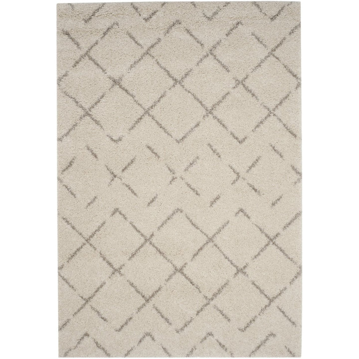 SAFAVIEH Arizona Shag Collection ASG743A Ivory/Beige Rug Image 7