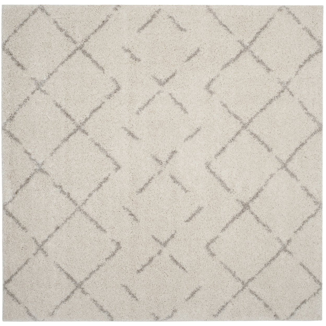 SAFAVIEH Arizona Shag Collection ASG743A Ivory/Beige Rug Image 9