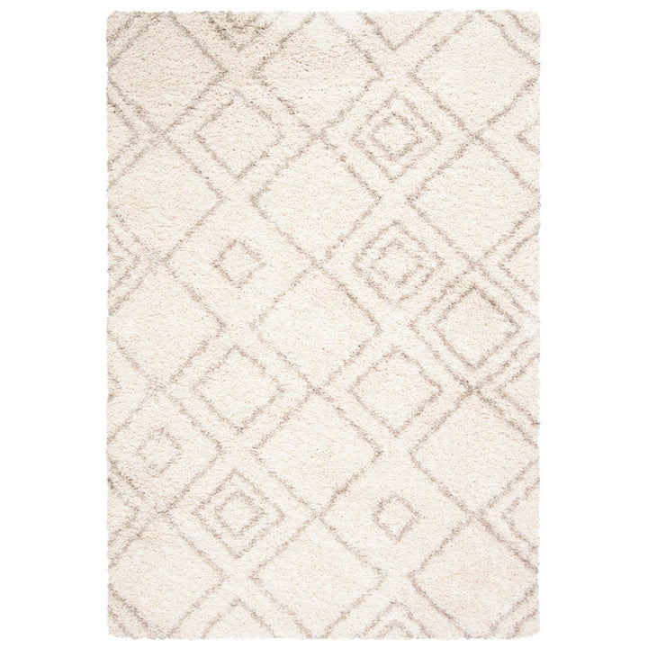 Safavieh ASG744A Arizona Shag Ivory / Beige Image 1