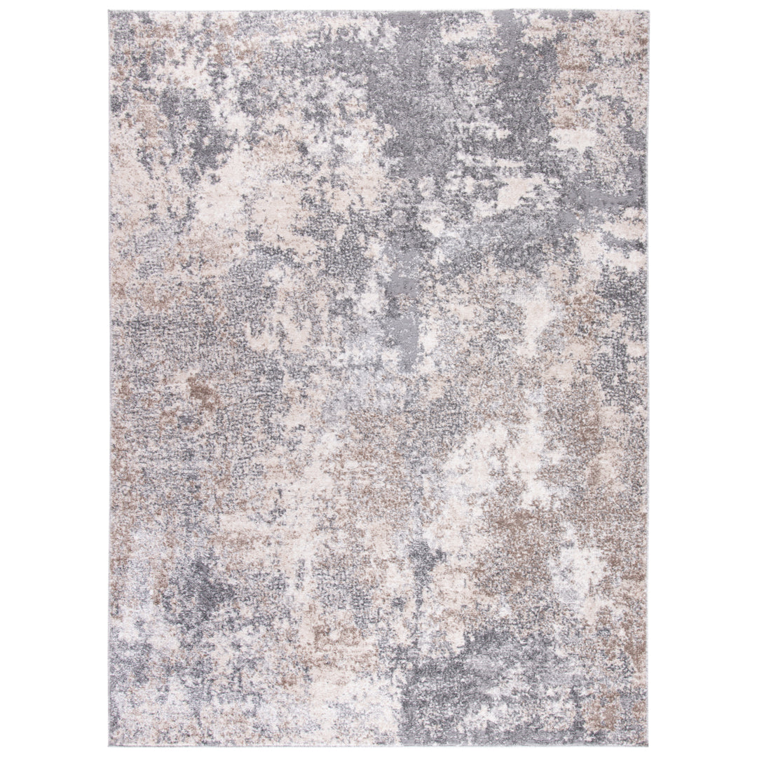 SAFAVIEH Aston Collection ASN710F Light Grey / Grey Rug Image 10