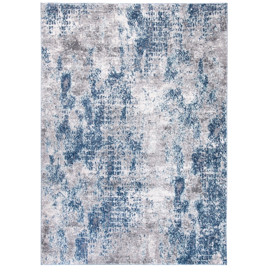 SAFAVIEH Aston Collection ASN704N Navy / Grey Rug Image 10