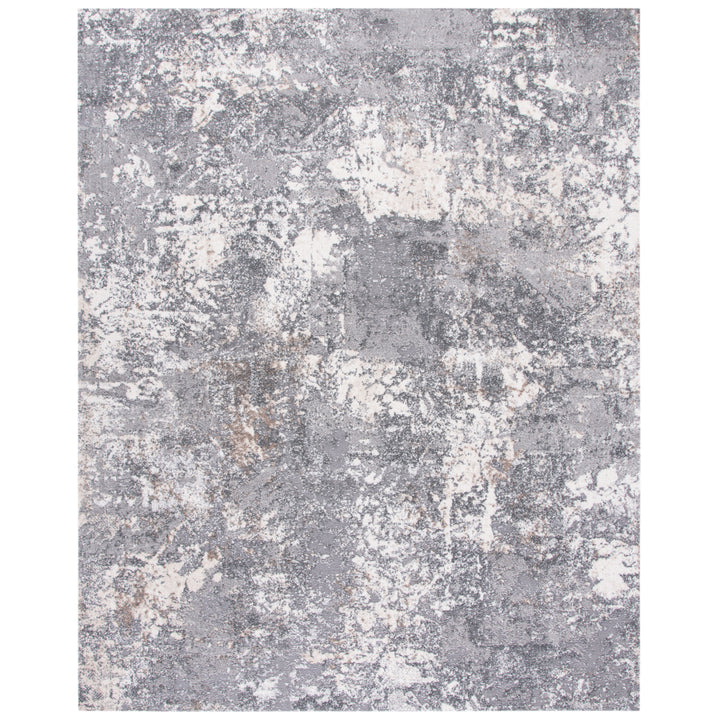 SAFAVIEH Aston Collection ASN715F Light Grey / Grey Rug Image 1