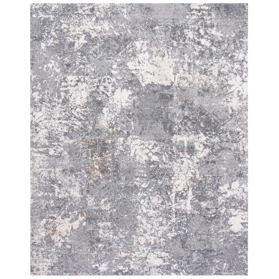 SAFAVIEH Aston Collection ASN715F Light Grey / Grey Rug Image 1