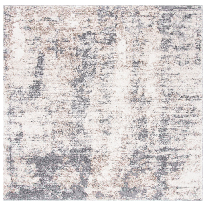 SAFAVIEH Aston Collection ASN713A Ivory / Grey Rug Image 6