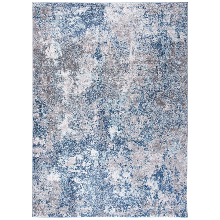 SAFAVIEH Aston Collection ASN710N Navy / Grey Rug Image 10