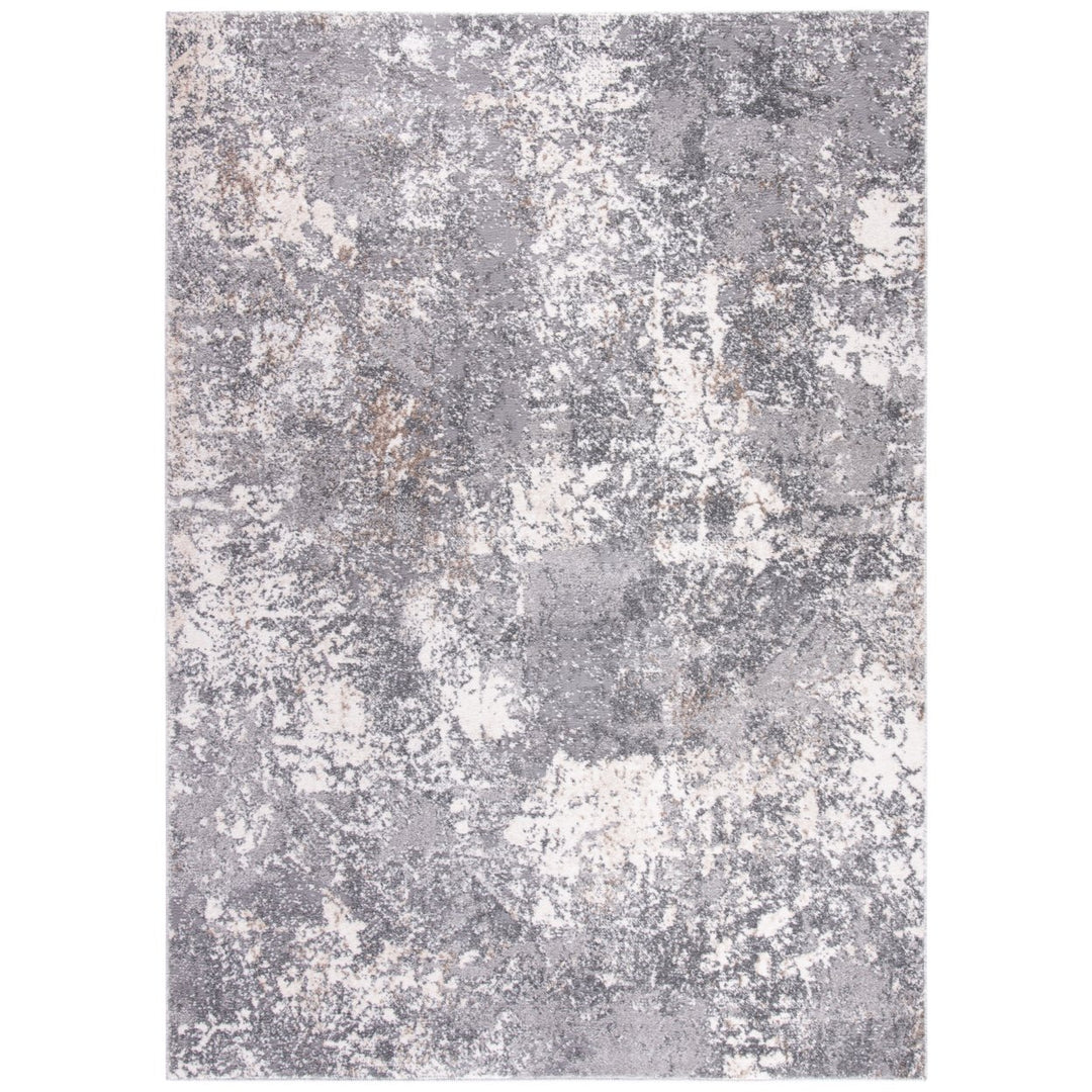 SAFAVIEH Aston Collection ASN715F Light Grey / Grey Rug Image 10