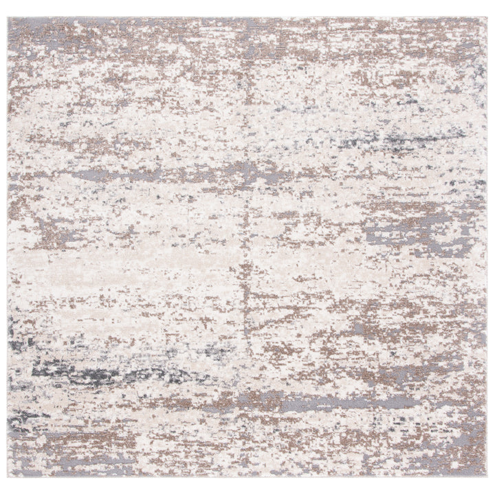 SAFAVIEH Aston Collection ASN799A Ivory / Grey Rug Image 6