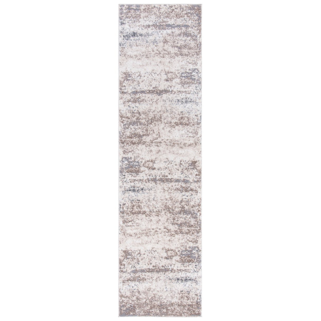 SAFAVIEH Aston Collection ASN799A Ivory / Grey Rug Image 1