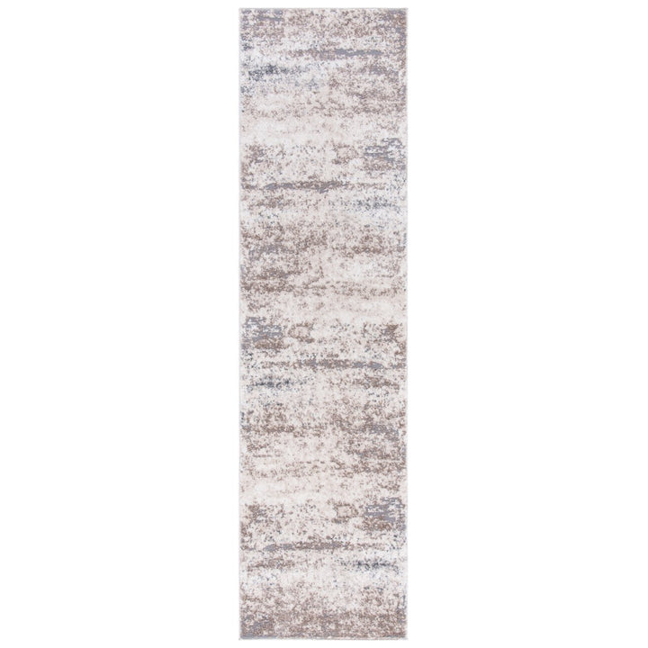 SAFAVIEH Aston Collection ASN799A Ivory / Grey Rug Image 1