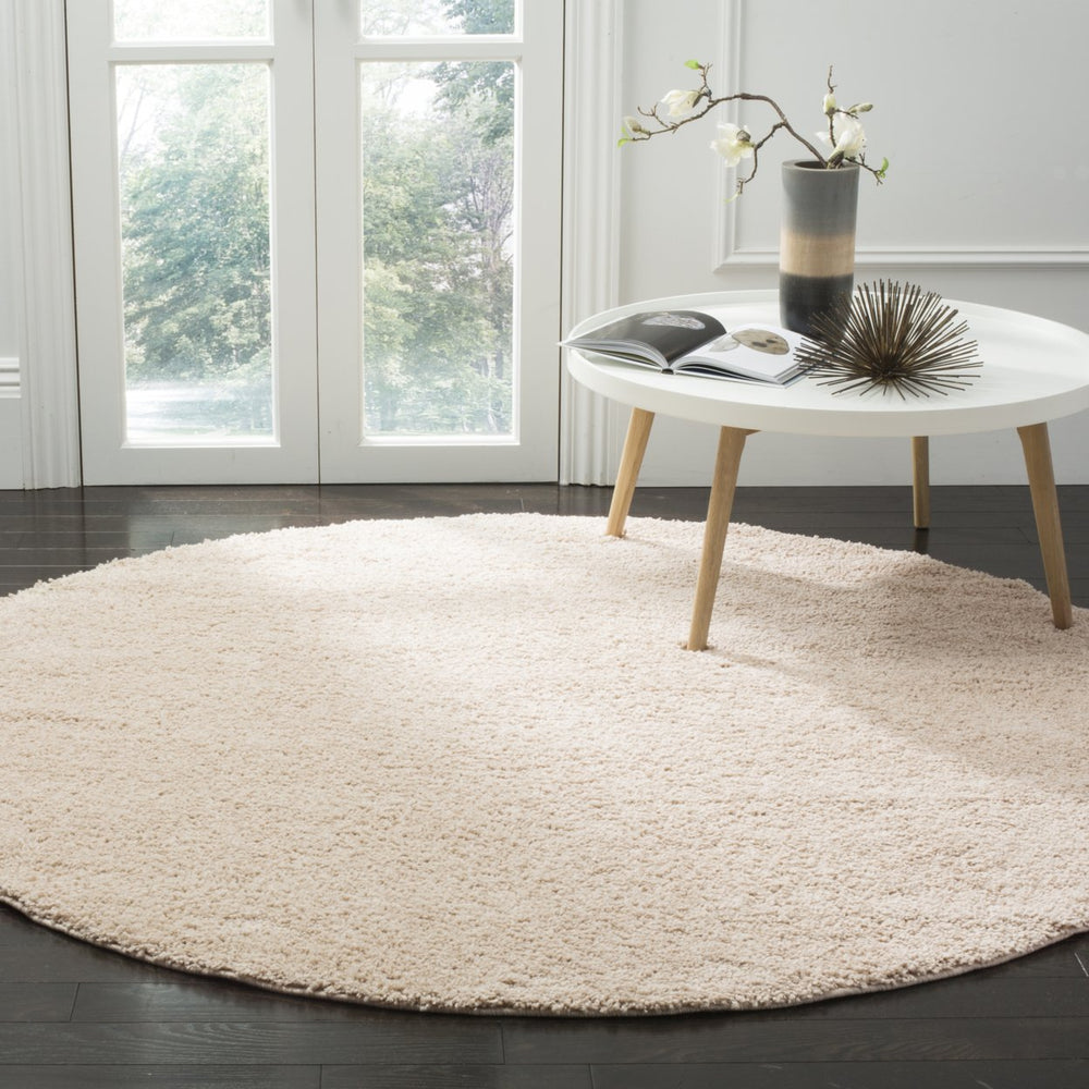 SAFAVIEH Arizona Shag Collection ASG820S Beige Rug Image 2