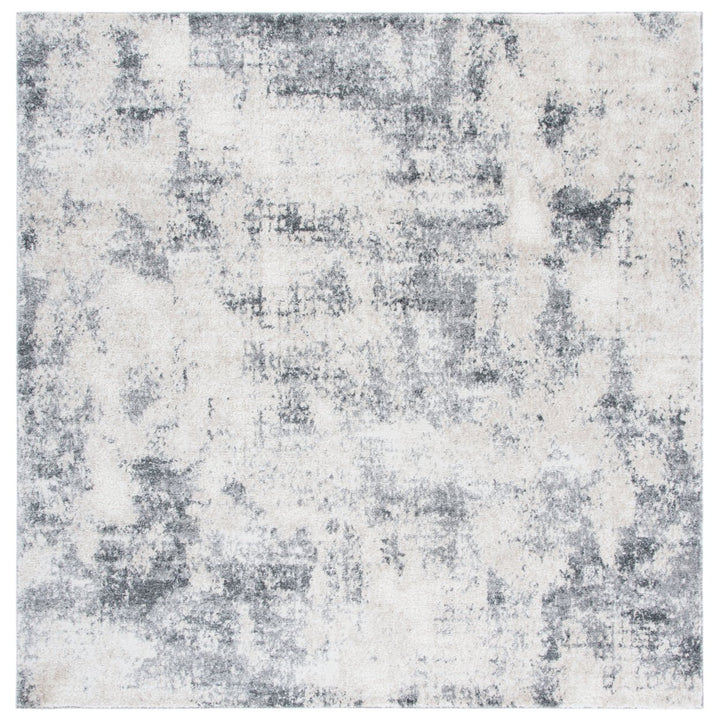 SAFAVIEH Aston Collection ASN704A Ivory / Grey Rug Image 1