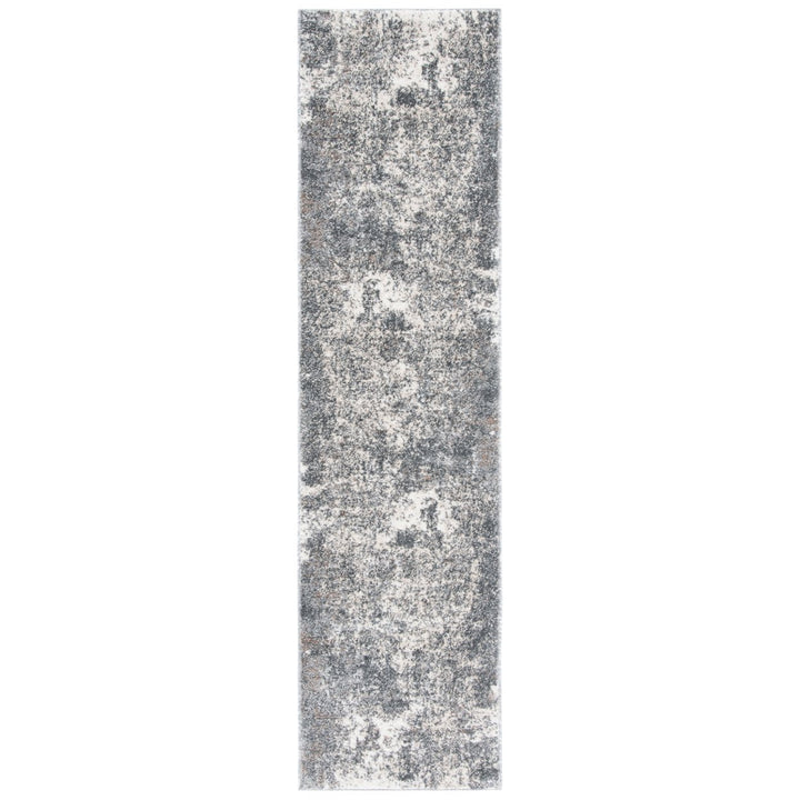 SAFAVIEH Aston Collection ASN705F Grey / Ivory Rug Image 1