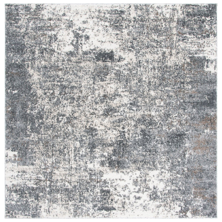 SAFAVIEH Aston Collection ASN705F Grey / Ivory Rug Image 4