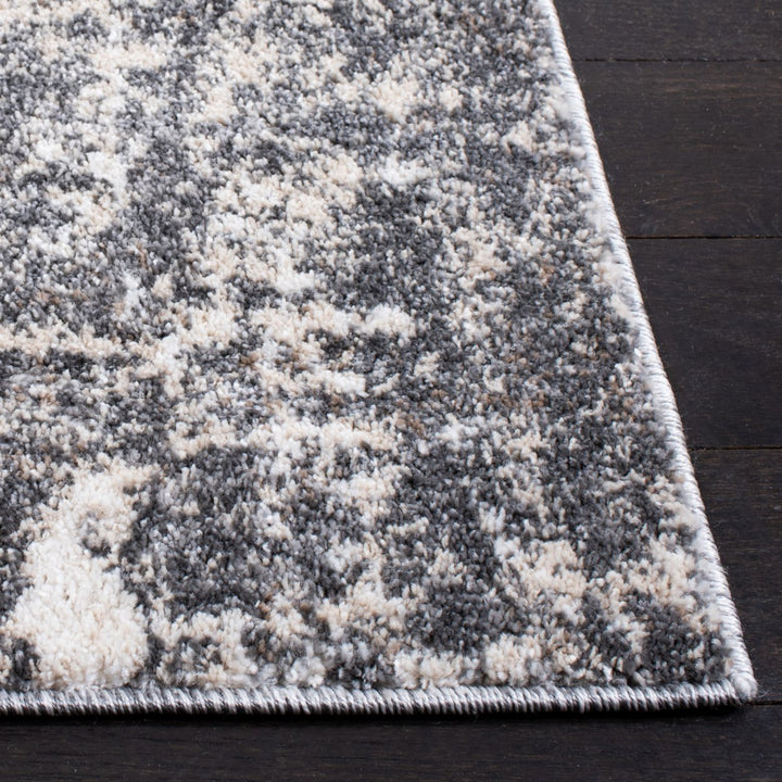 SAFAVIEH Aston Collection ASN705F Grey / Ivory Rug Image 5