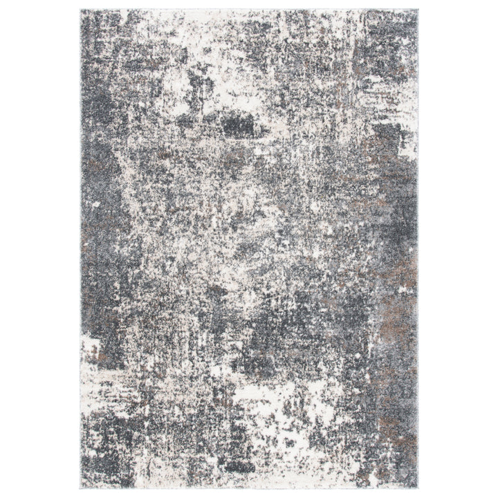 SAFAVIEH Aston Collection ASN705F Grey / Ivory Rug Image 8