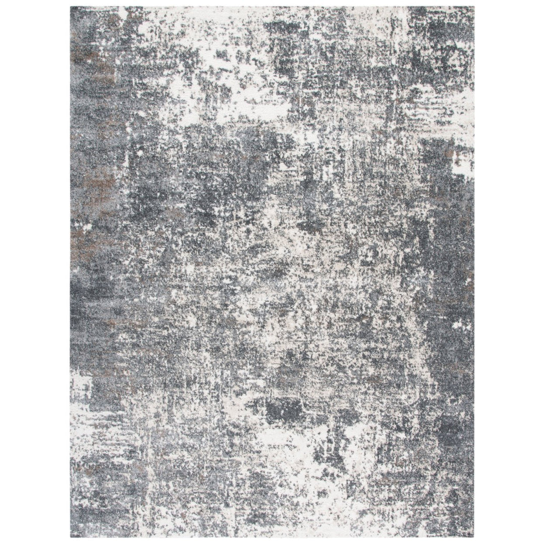 SAFAVIEH Aston Collection ASN705F Grey / Ivory Rug Image 9