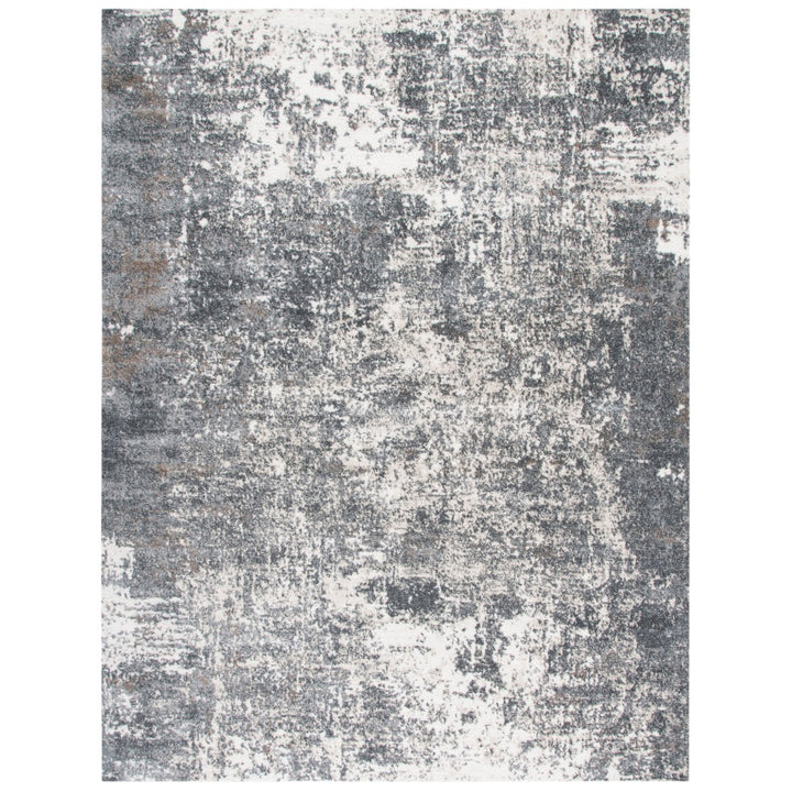 SAFAVIEH Aston Collection ASN705F Grey / Ivory Rug Image 1