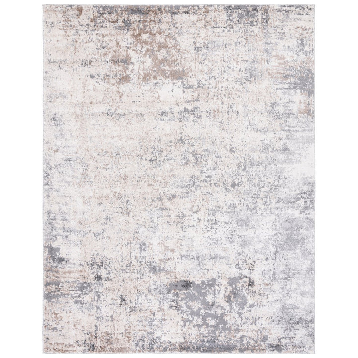 SAFAVIEH Aston Collection ASN705A Ivory / Grey Rug Image 1