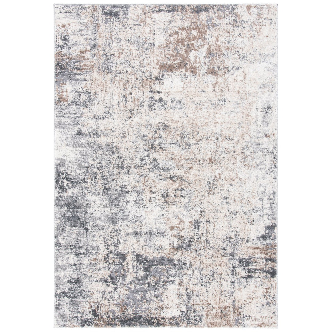 SAFAVIEH Aston Collection ASN705A Ivory / Grey Rug Image 9