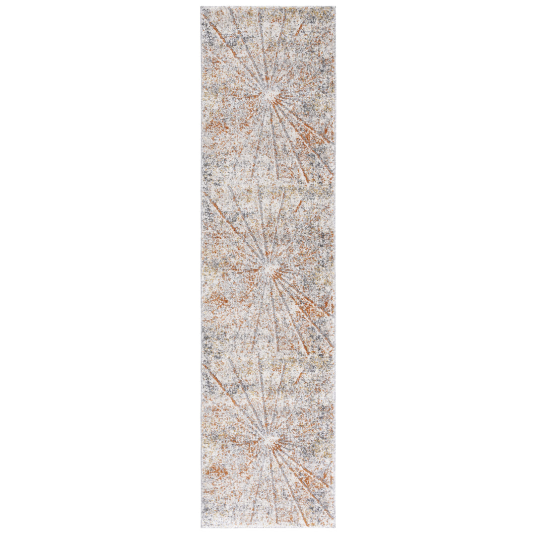 SAFAVIEH Aston Collection ASN728F Ivory / Grey Rug Image 5