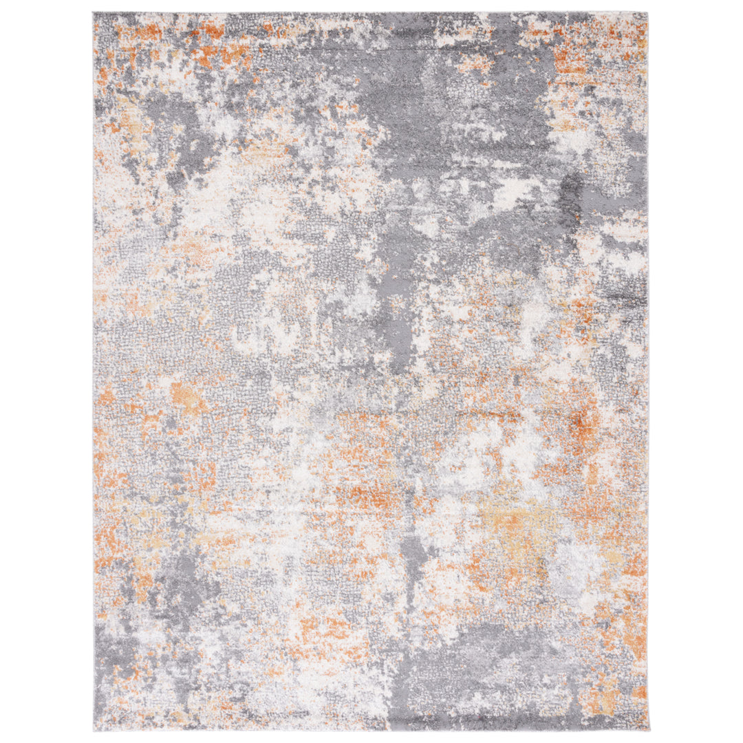 SAFAVIEH Aston Collection ASN710G Grey / Gold Rug Image 10