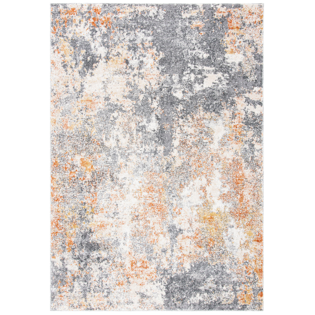 SAFAVIEH Aston Collection ASN710G Grey / Gold Rug Image 11