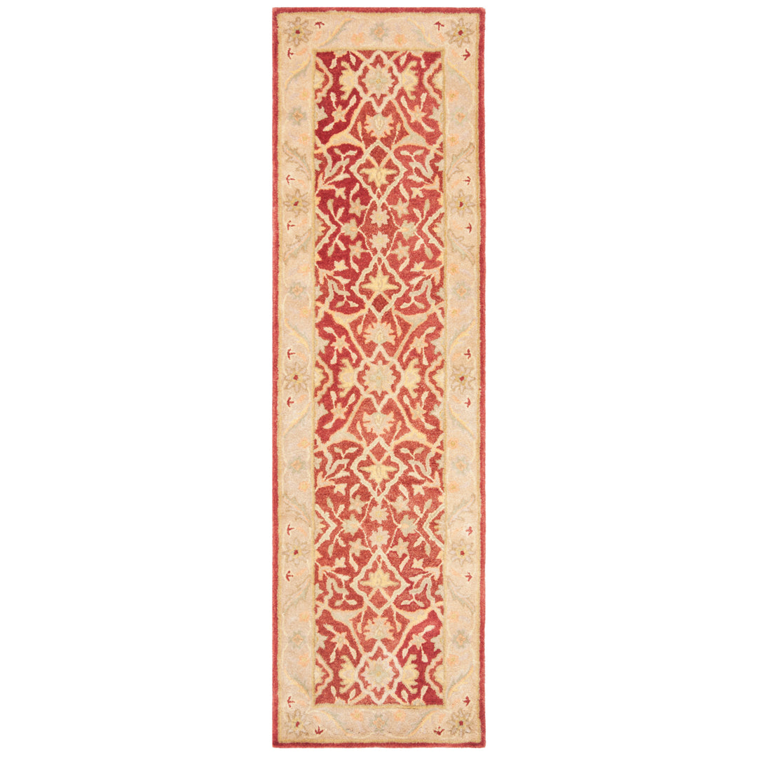 SAFAVIEH Antiquity Collection AT14C Handmade Rust Rug Image 3