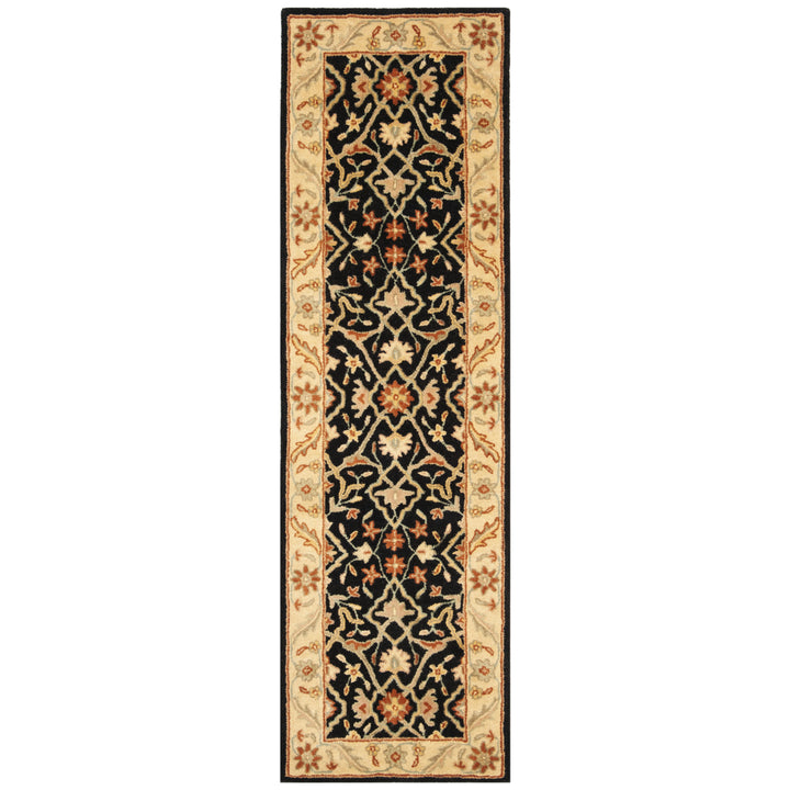 SAFAVIEH Antiquity Collection AT14B Handmade Black Rug Image 5