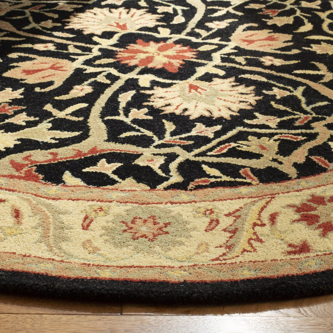 SAFAVIEH Antiquity Collection AT14B Handmade Black Rug Image 6